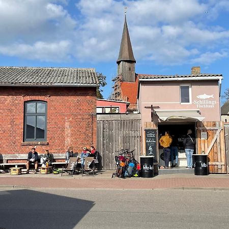 Reetferienhaus - Schaprode Hafen Esterno foto