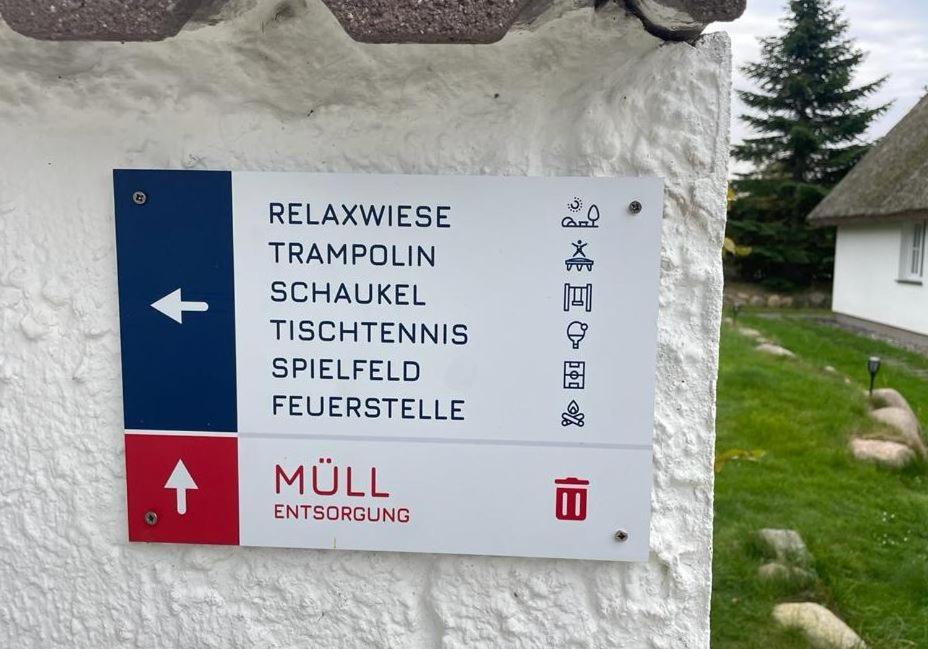 Reetferienhaus - Schaprode Hafen Esterno foto