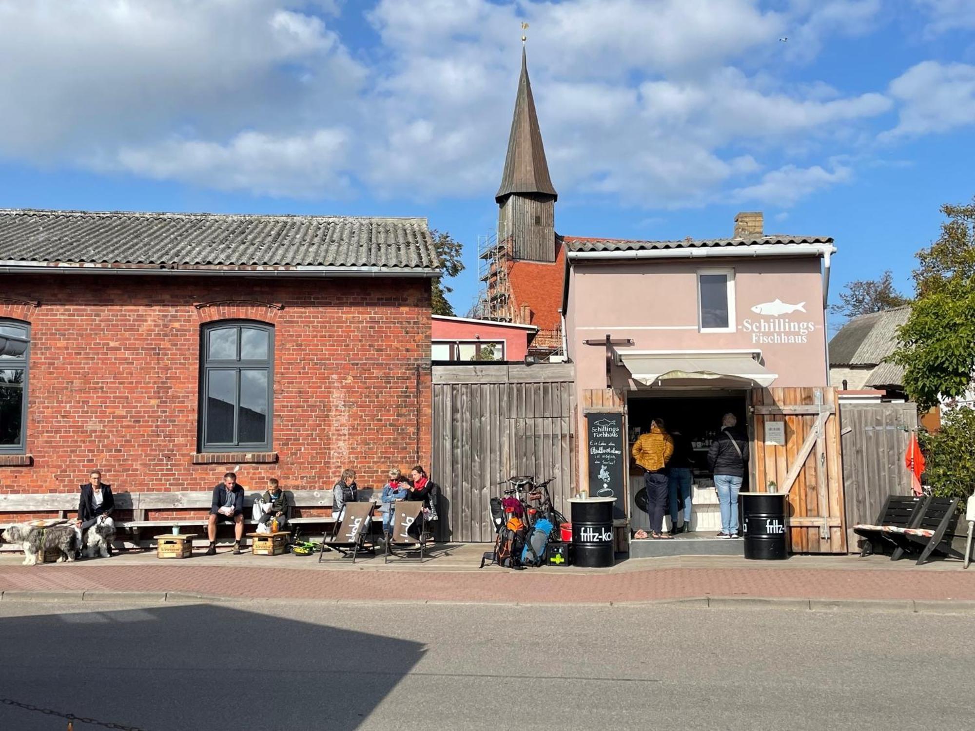 Reetferienhaus - Schaprode Hafen Esterno foto