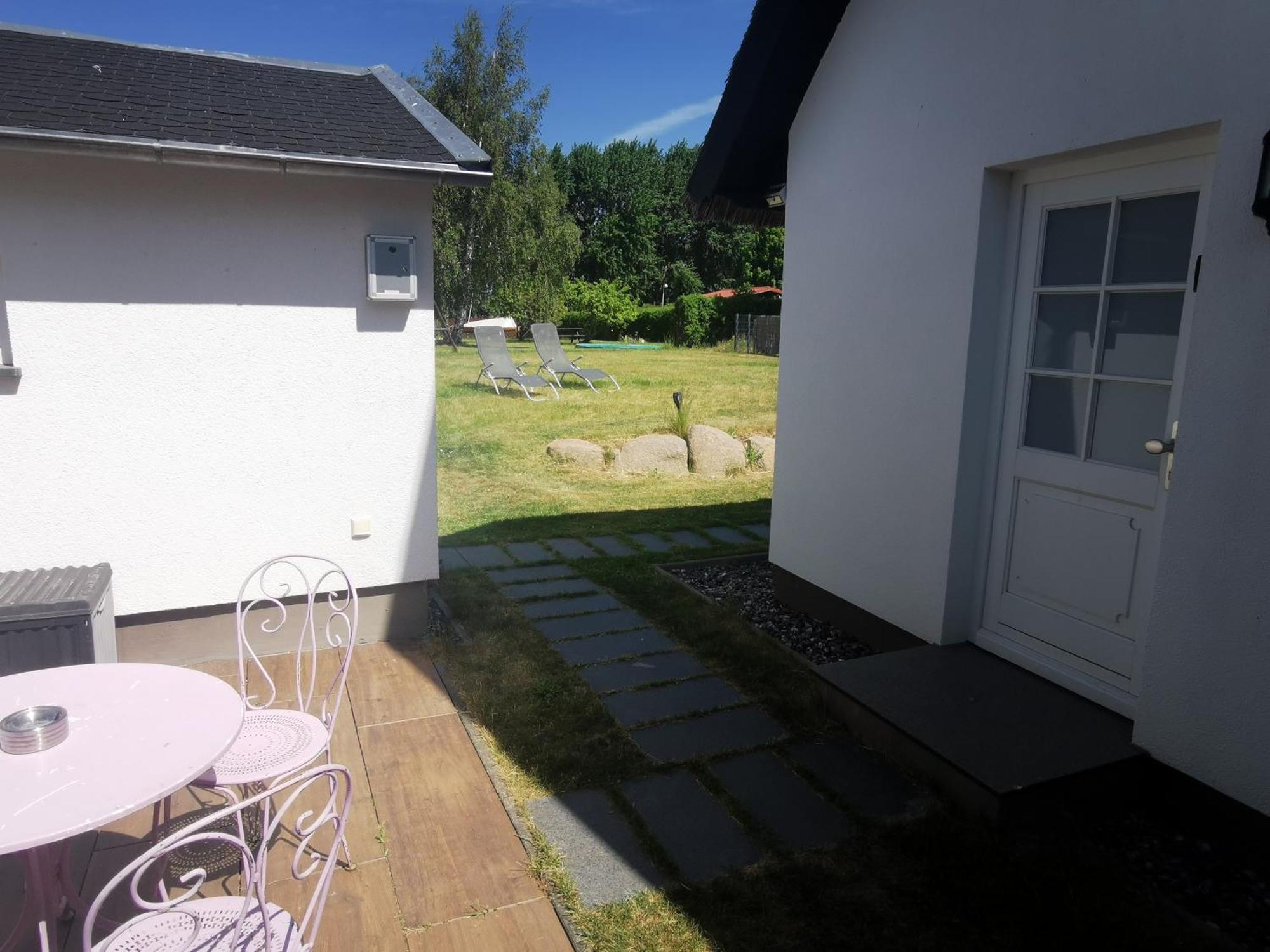Reetferienhaus - Schaprode Hafen Esterno foto